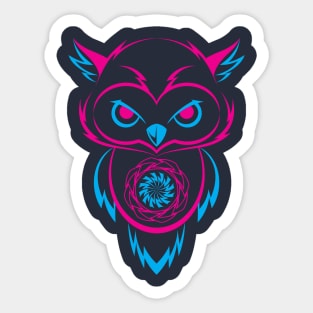 Night Owl Sticker